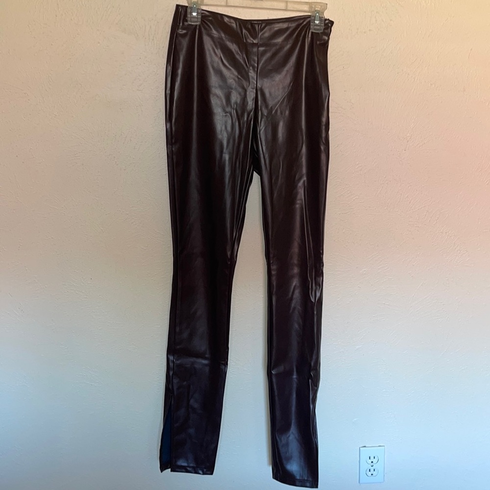 Brown Leather Pants